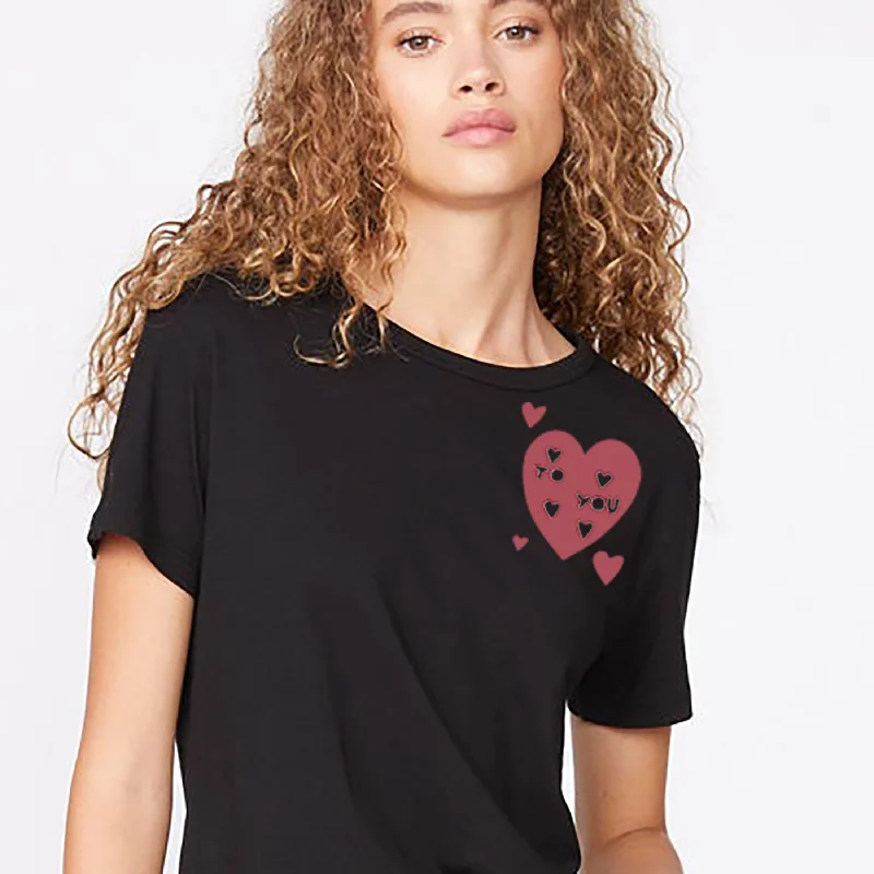 Love Letter 50's Tee Print Jacquard Patchwork