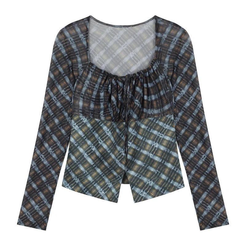 Blue plaid