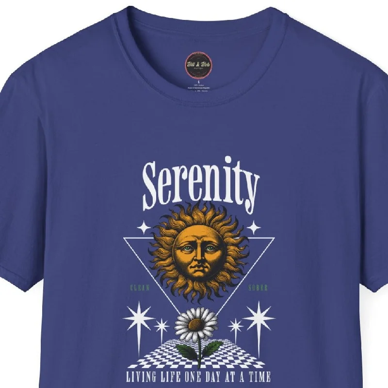 Serenity Unisex Softstyle T-Shirt Hooded Caped Shawl Collar