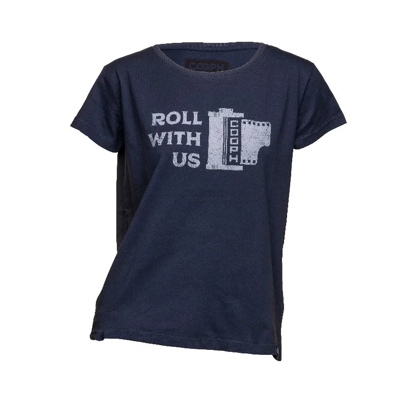 T-Shirt ROLL WITH US Boxy Fit Fitted Loose