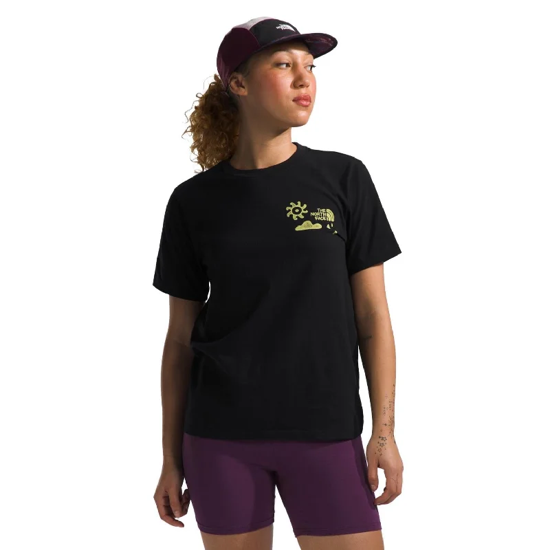 The North Face Outdoors Together T-Shirt Silk Blend Satin Velvet