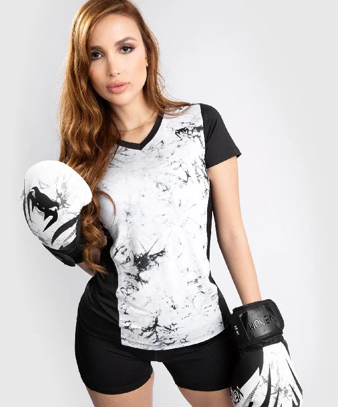 Venum G-Fit Marble Dry Tech T-shirt - For Women - Marble Striped Floral Plaid