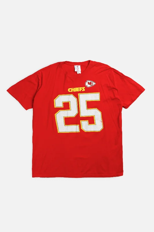Vintage Kansas City Chiefs NFL Tee - XL Cotton Fabric Linen Fabric Terry Fabric