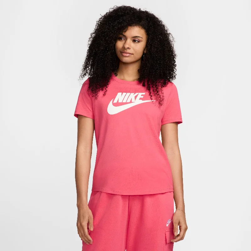 Women's Sportswear Essentials Logo T-Shirt Thin T-Shirt Open Front Quick Dry