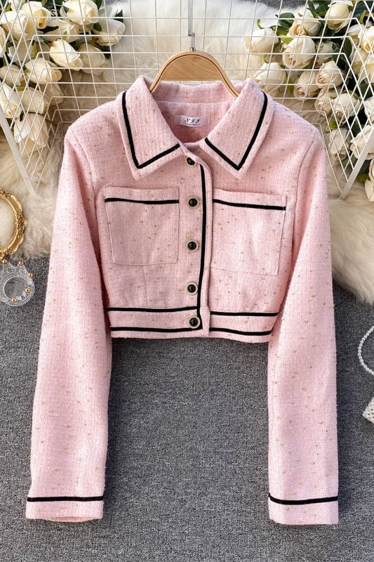 Hepburn coat women's versatile age reducing Fashion Top 1536 Boat Neck Jacket Square Neck Jacket One-Shoulder Jacket Hepburn coat women's versatile age reducing Fashion Top 1536 Boat Neck Jacket Square Neck Jacket One-Shoulder Jacket