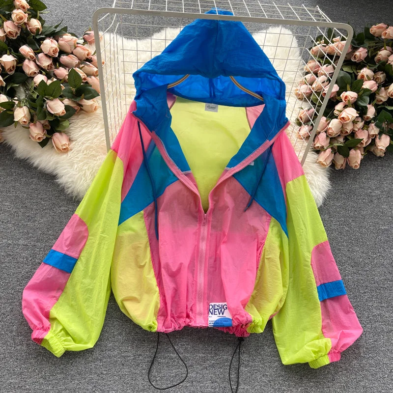 Women's coat autumn women's thin sunscreen long sleeve  1538 Lapel Coat Peter Pan Collar Coat Cowl Neck Coat