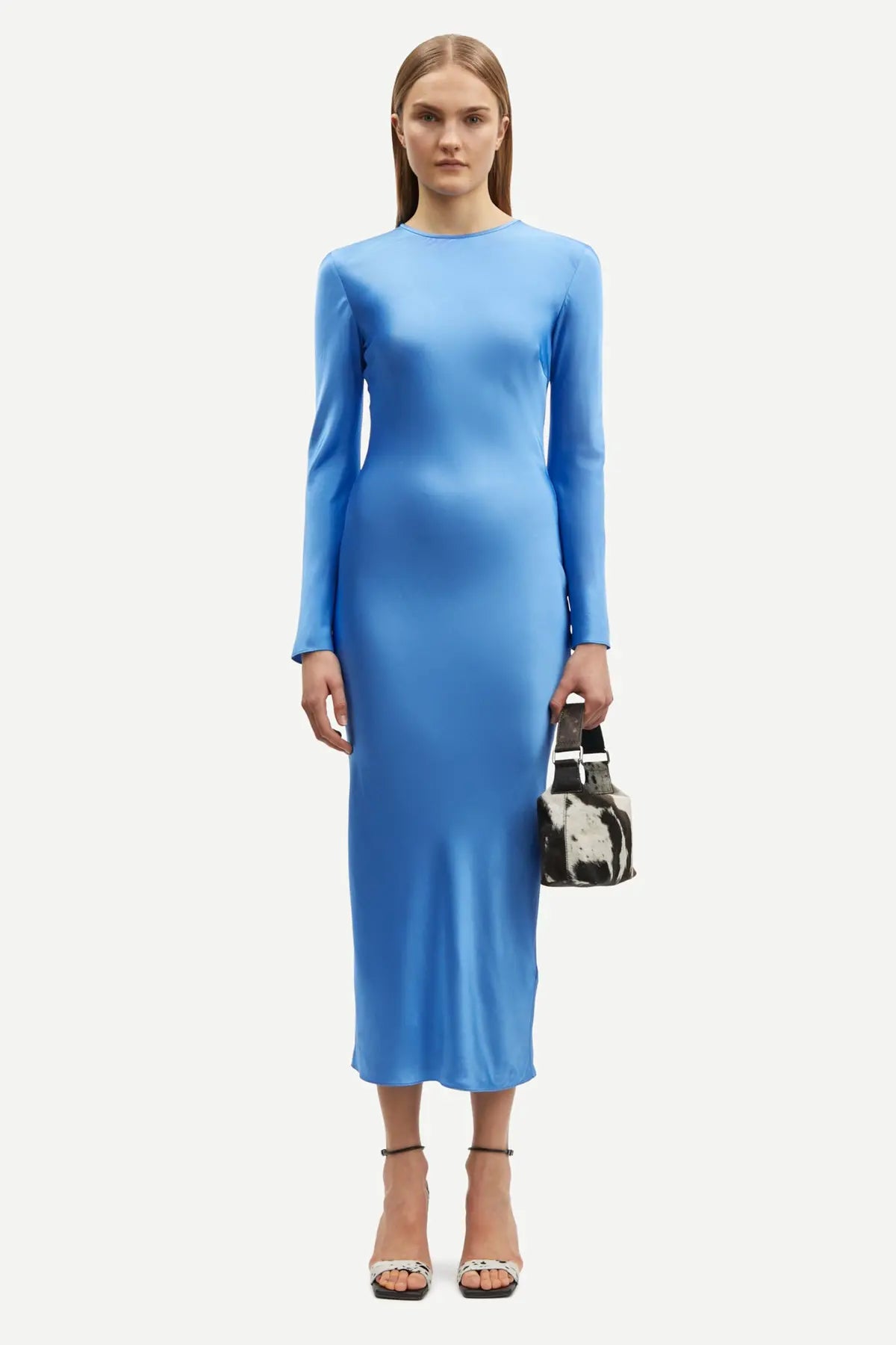 Alina long dress in super sonic