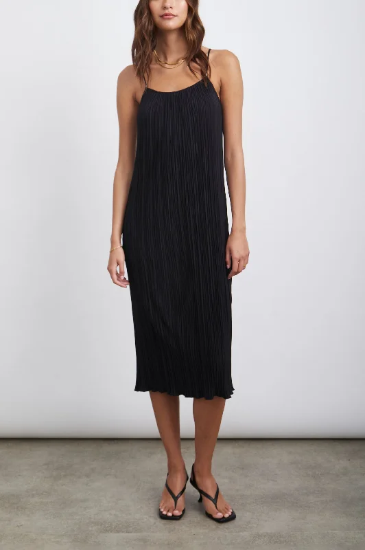 AMI DRESS - BLACK