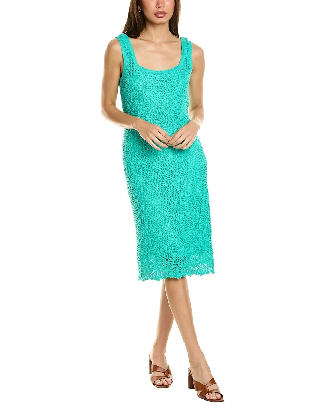 525 America Crochet Sheath Dress