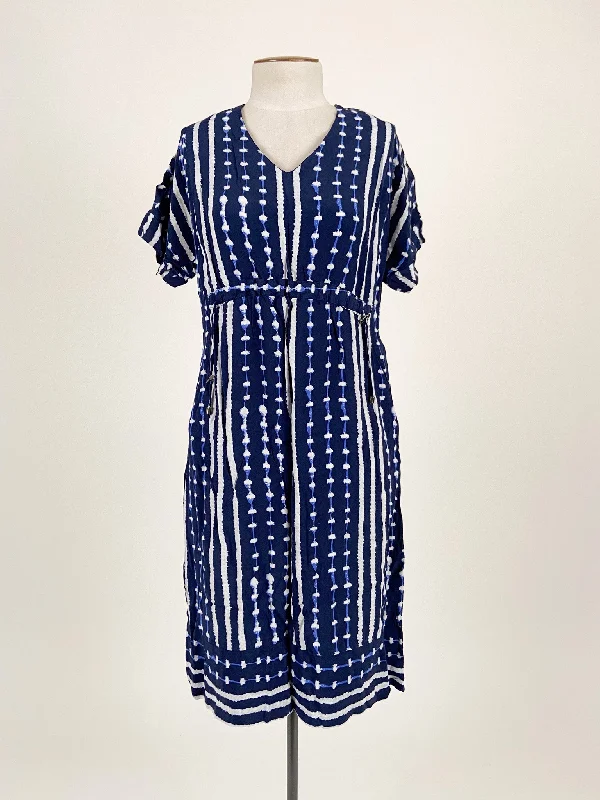 Black Pepper | Navy Casual Dress | Size 8
