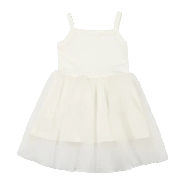 Bob & Blossom - Bunnytail White Dress