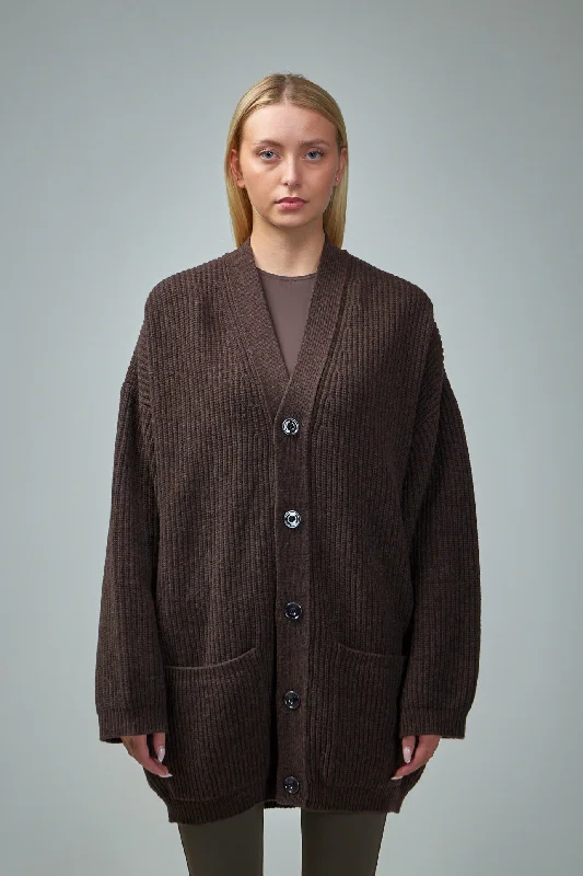 Felted Cardi Coat Down Puffer Quilted