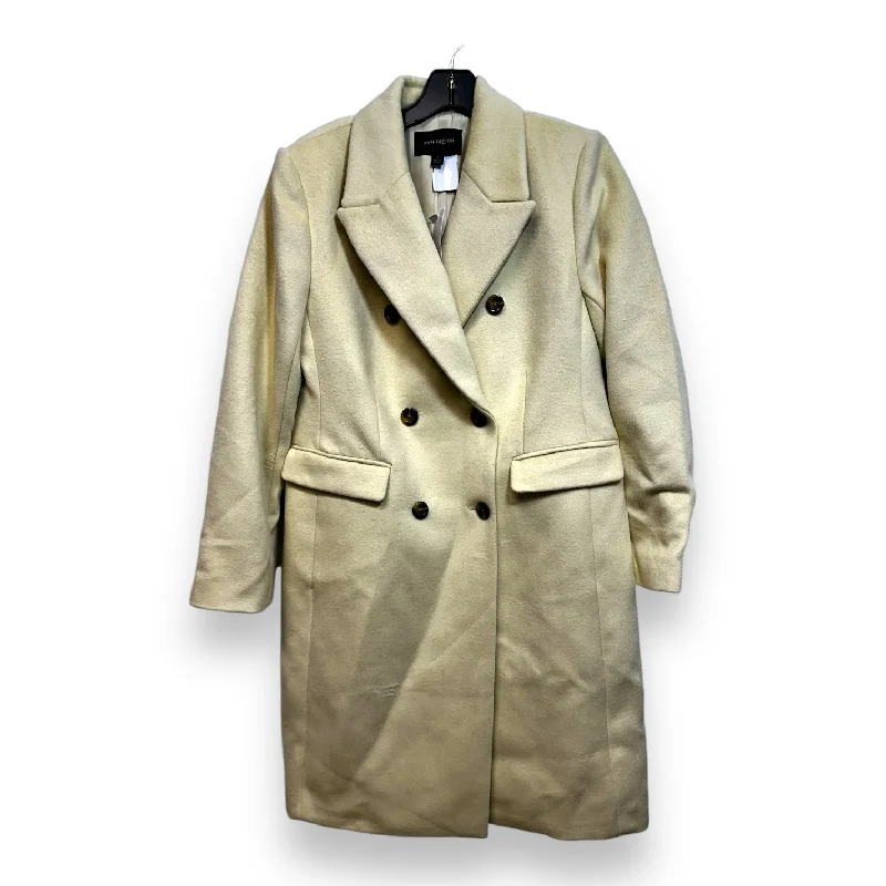 Coat Other By Ann Taylor In Yellow, Size: M Vent Hem Cuff