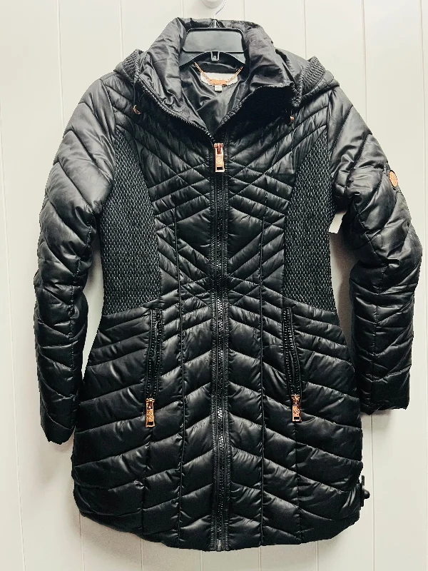 Coat Puffer & Quilted By Nicole Miller In Black, Size: S Cardigan Sweater Pullover