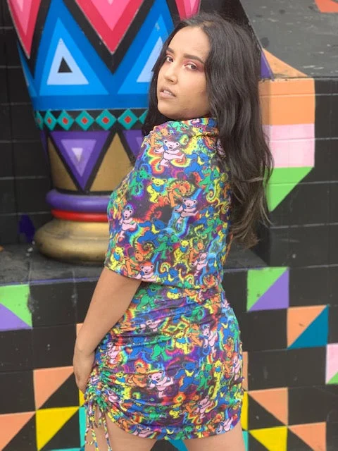 Grateful Dead Dress - Dancing Bear Dress