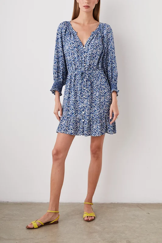 ELIZA DRESS - ICE CHRYSANTHEMUM
