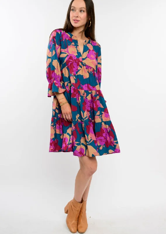 Exploding Roses Dress
