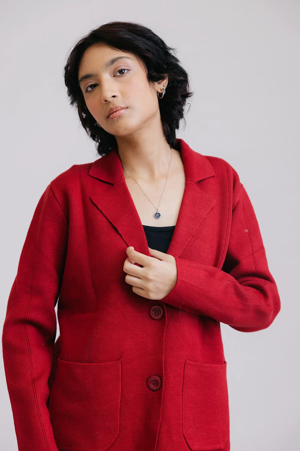 Full Sleeves Short Coat Parka Anorak Hoodie