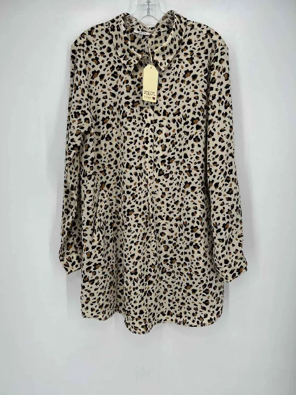 Jodifl Size L Leopard NWT Dress