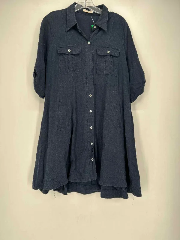 Just Living Size S Navy Dress