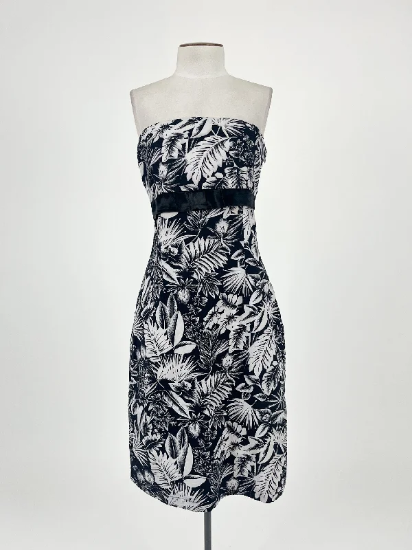 Just Q | Black Cocktail/Formal Dress | Size 10