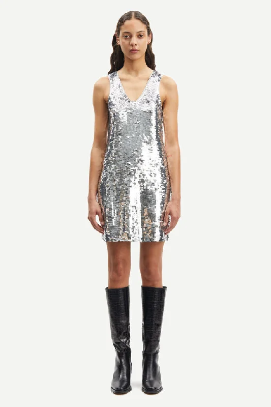 Lykke dress in silver