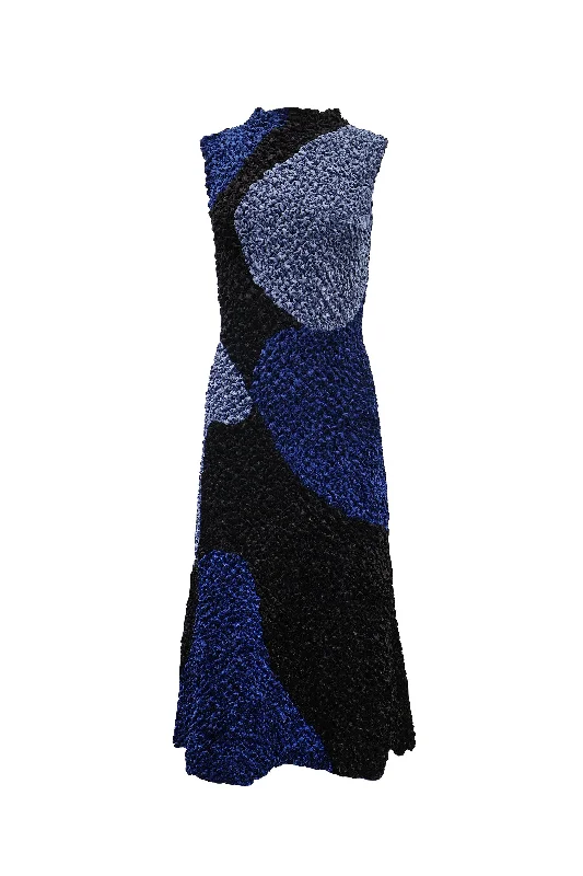 Maiene Velvet Patchwork Tank Dress