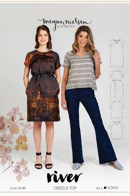 Megan Nielsen Patterns / River Dress and Top