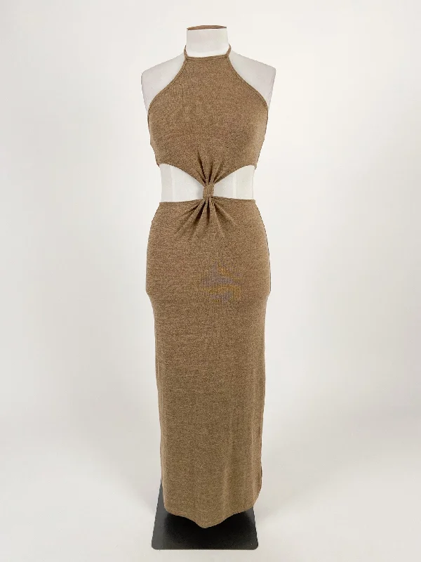 Moss & Malibu | Brown Casual/Cocktail Dress | Size M