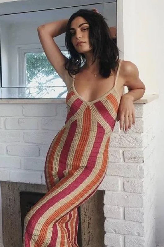 SUBOO Jacquelyn Knit Slip Dress