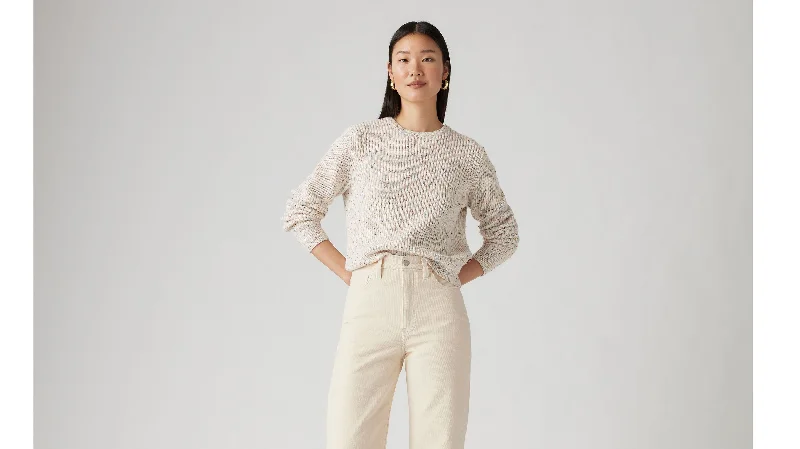 Levi W Snowflake Pullover Thin Wool Pullover