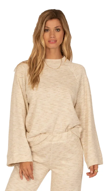 Amuse society Out of office knit pullover - casa blanca dolman Sleeve Top