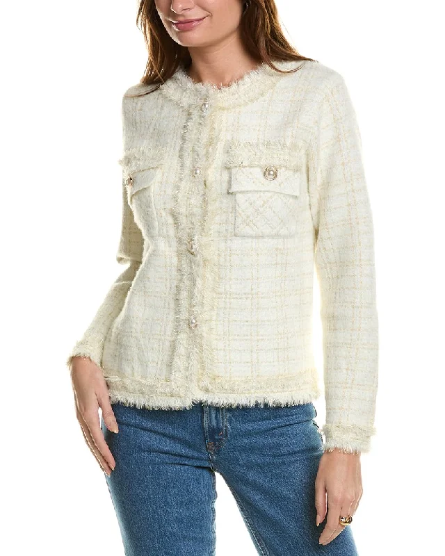 ANNA KAY Droite Cashmere-Blend Cardigan Nylon Fabric Polyester Fabric Spandex Fabric ANNA KAY Droite Cashmere-Blend Cardigan Nylon Fabric Polyester Fabric Spandex Fabric