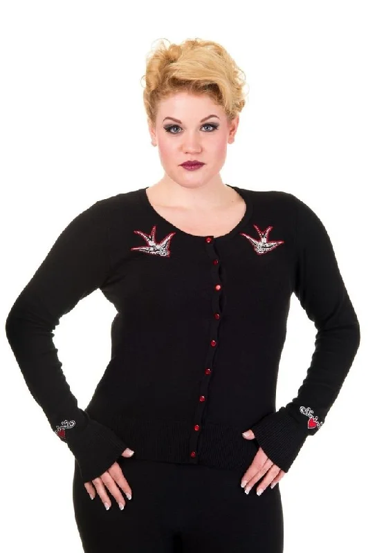 Hybrid Cardigan - Plus Sizes Chenille Brocade Lace