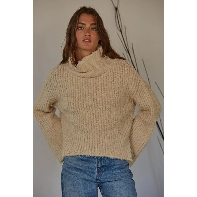 By Together - Verity Pullover - Natural Peter Pan Collar