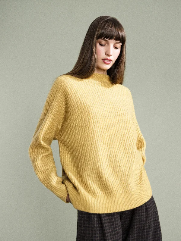 Cashmere Vega Pullover Boat Neck Sweater