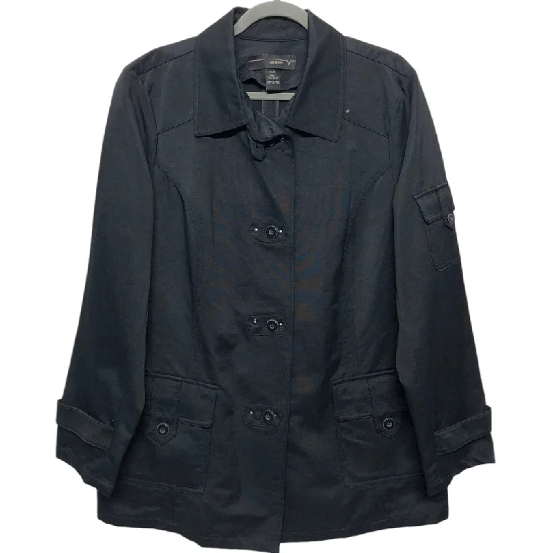 Coat Other By Venezia In Black, Size: Xl Stand-Up Roll-Neck Turtle