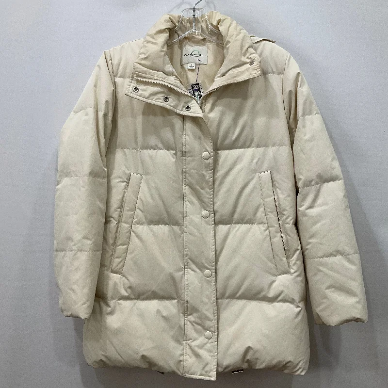 Coat Puffer & Quilted By Banana Republic In Cream, Size: S Trapeze Tunic Caftan
