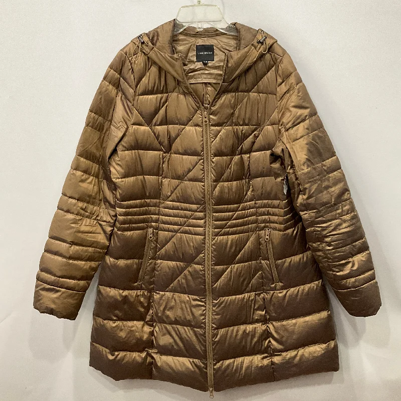 Coat Puffer & Quilted By Lane Bryant In Gold, Size: 14 Bolero Crop Top Camisole