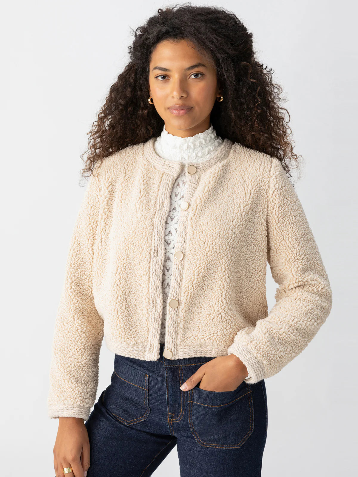 Cozy Cardigan Transparent Opaque Sheer