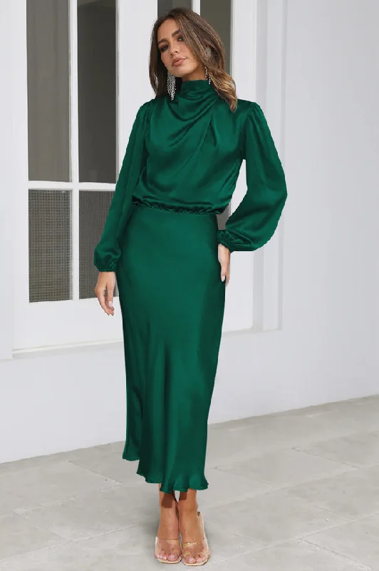 From The Source High Neck Bridal Dress Tunics Prom sequined