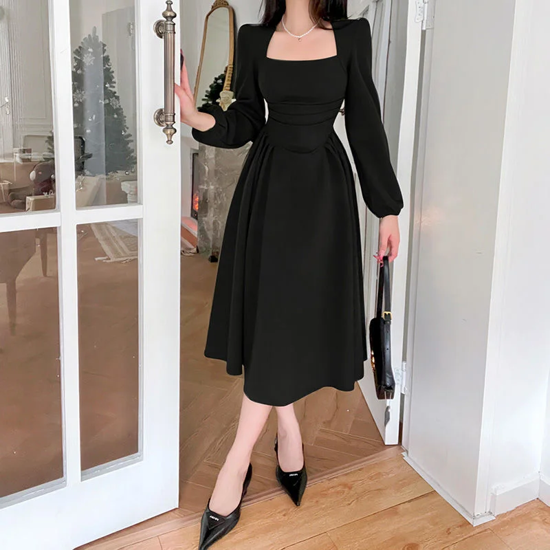 black long