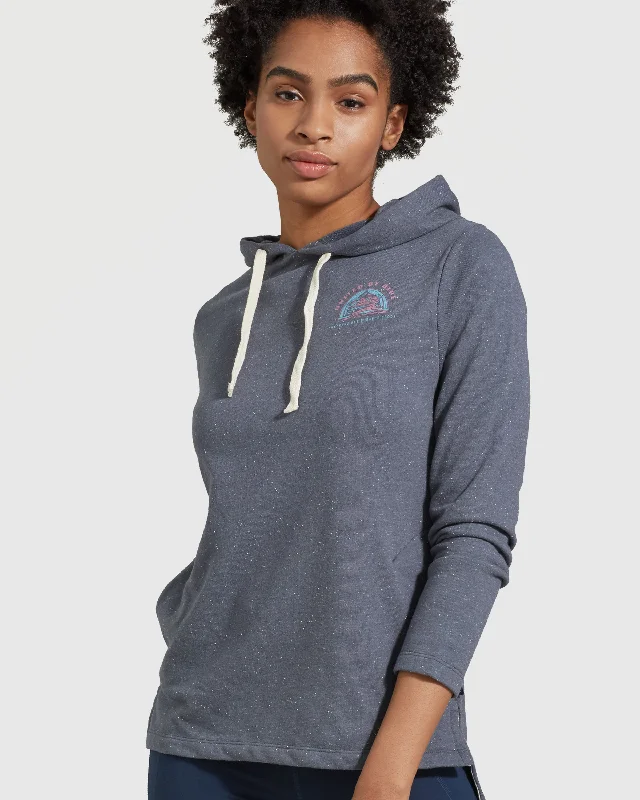 Lakeside View Hooded Pullover Box Sleeve Comfort