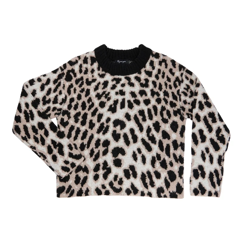 lily morgan Women's Long Sleeve Pullover Top with High Neck Chunky Knit Pullover