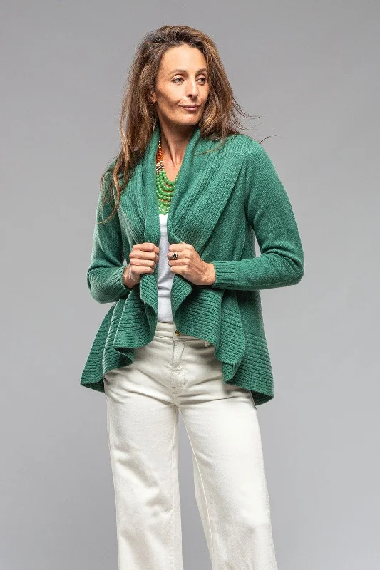 Margot Cashmere Open Cardigan In Emerald Long Cardigan Short Cardigan Medium Cardigan Margot Cashmere Open Cardigan In Emerald Long Cardigan Short Cardigan Medium Cardigan