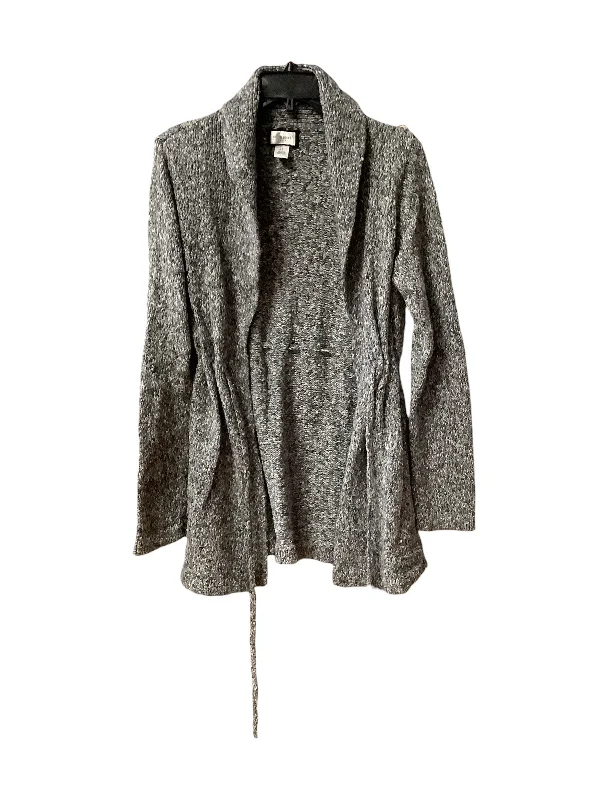 Maternity Sweater Cardigan By Motherhood, Size: L Boat Neck Shawl Collar Notched Collar Maternity Sweater Cardigan By Motherhood, Size: L Boat Neck Shawl Collar Notched Collar