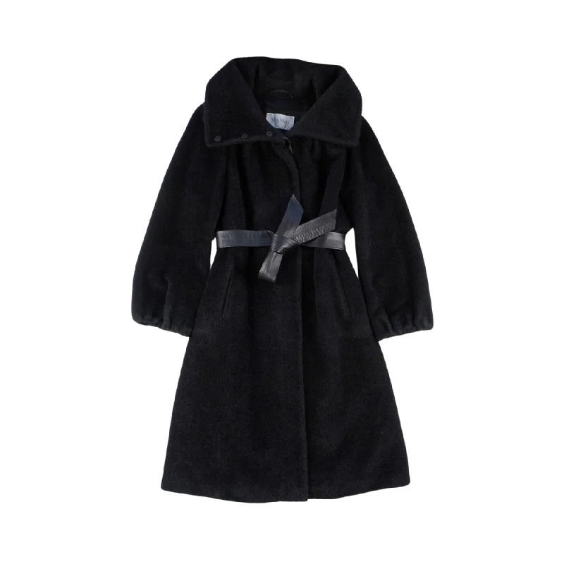 Max Mara Coat - Women's 14 Herringbone Houndstooth Plaid