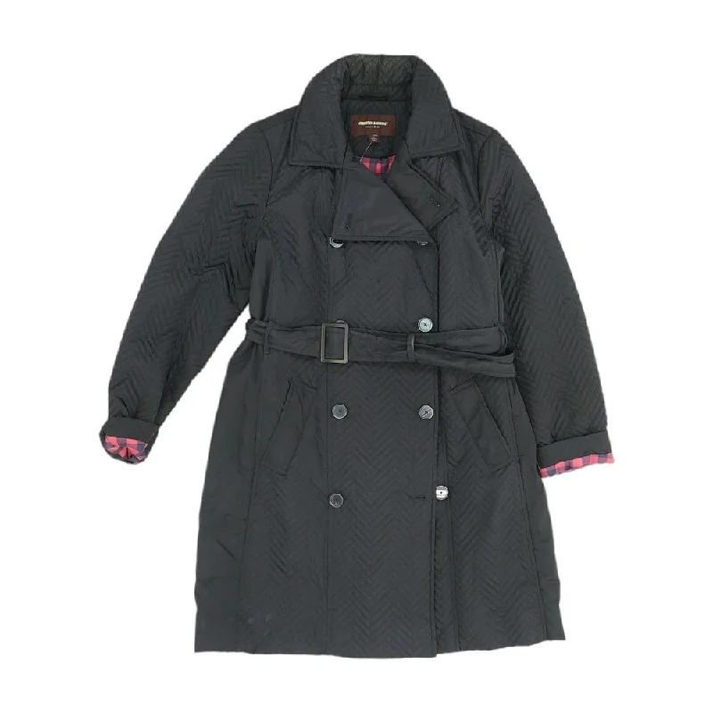 Navy Solid Lightweight Coat Turtleneck Jacket Crew Neck Jacket V-Neck Jacket