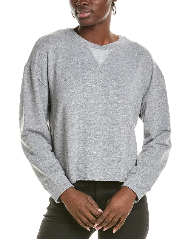 Splendid Dream Slub Pullover Keyhole Neck Pullover