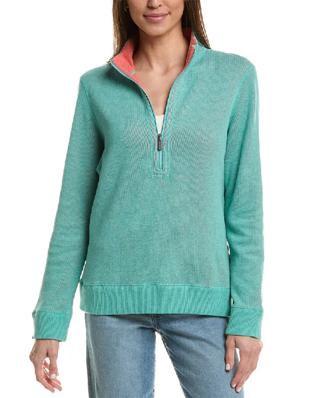 Tommy Bahama Flipside 1/2-Zip Pullover High Neck Pullover